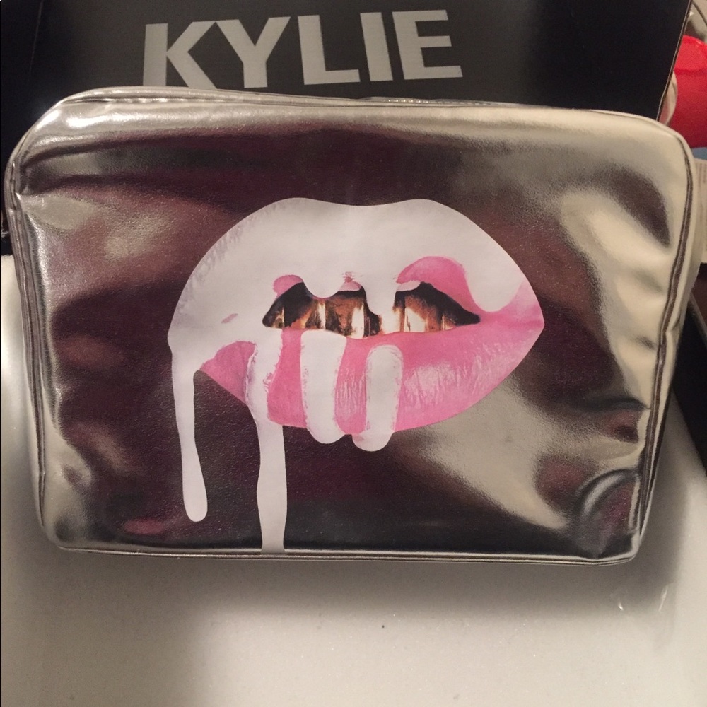 Kylie holiday makeup bag